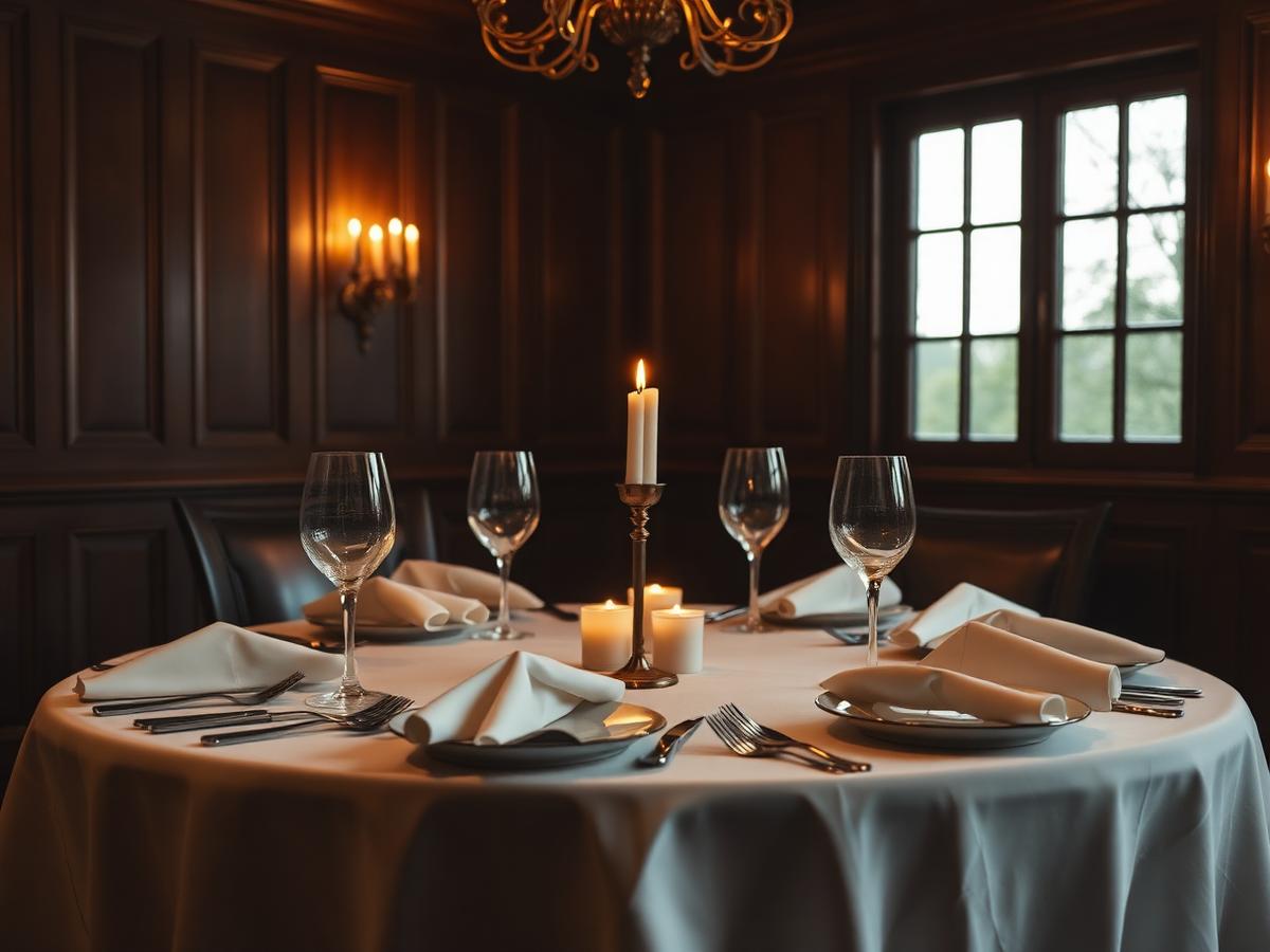 The table you were told was unavailable